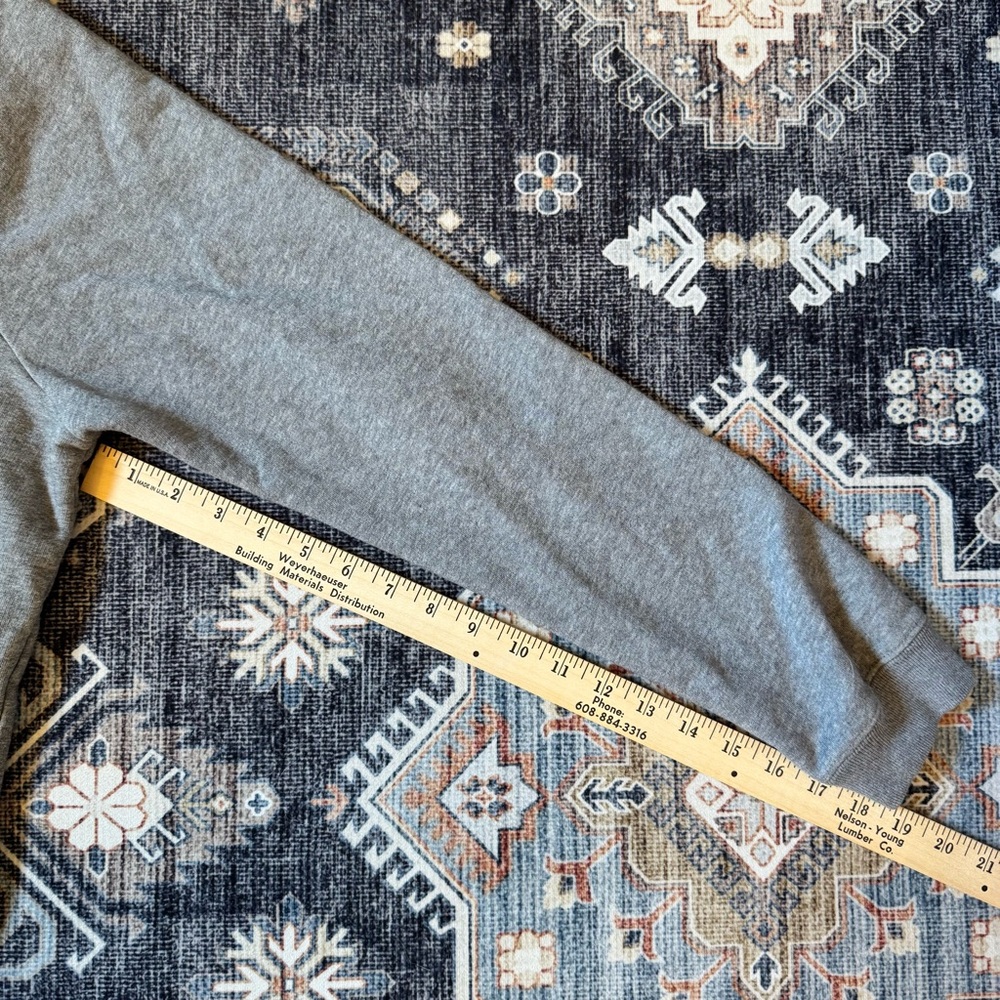 Nike Women’s Gray Hooded Pullover Cowl Neck Sweater Size XL - Picture 11 of 11